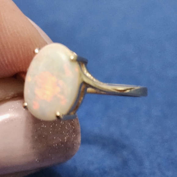 OPAL 14K Gold Ring Certificate - Picture 8 of 16